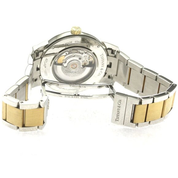 TIFFANY&Co. Atlas Dome Date white Dial Automatic Men's_870199 - Picture 4 of 7